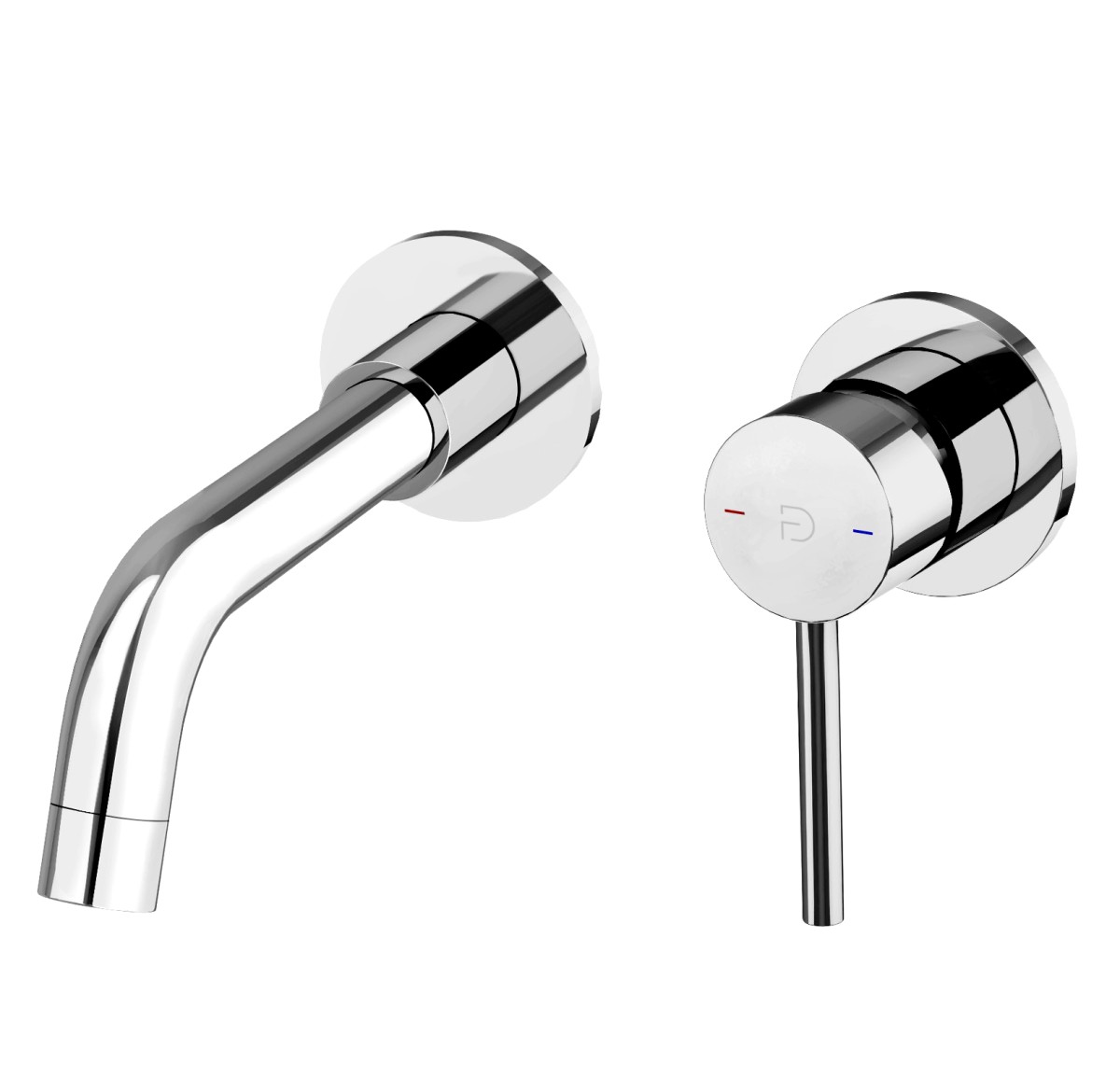 FLUSSO, Bateria umywalkowa podtynkowa