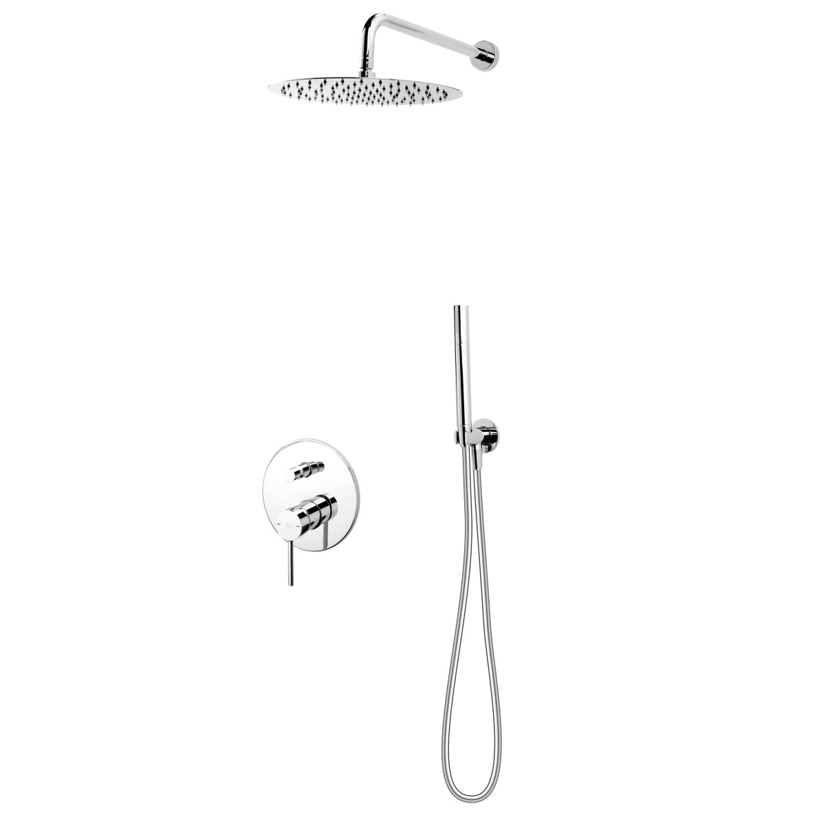 FLUSSO, Bateria podtynkowa z zestawem