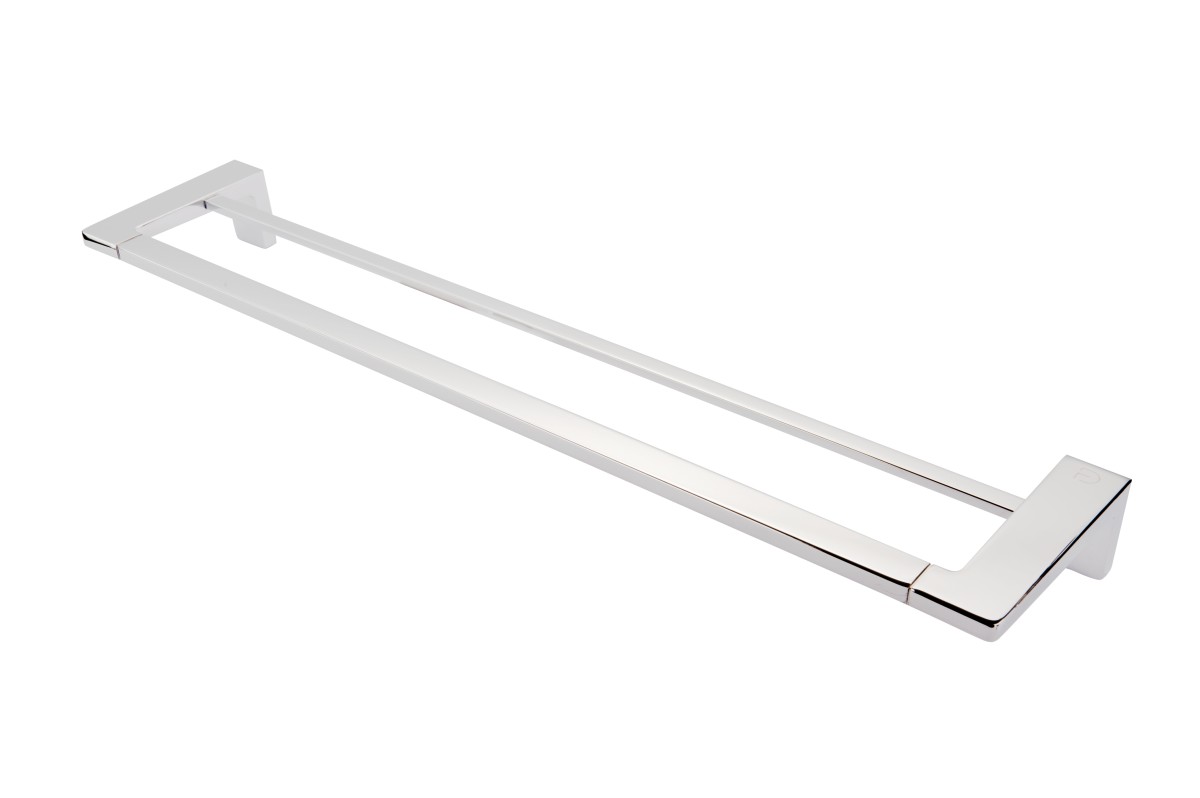 PIAZZA, wieszak na ręcznik podwójny 60 cm