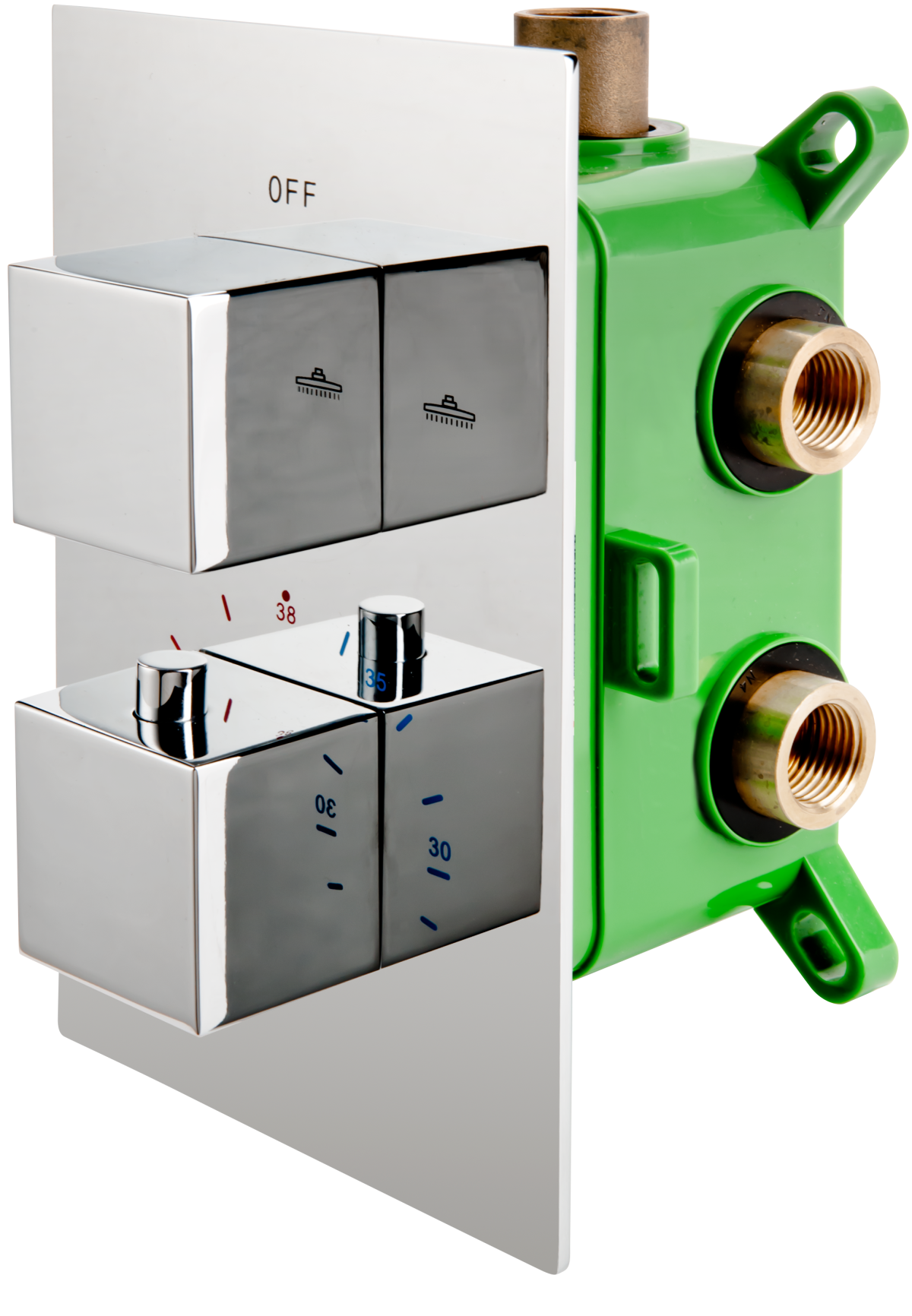 STABILLA, Bateria termostatyczna podtynkowa 2-funkcyjna